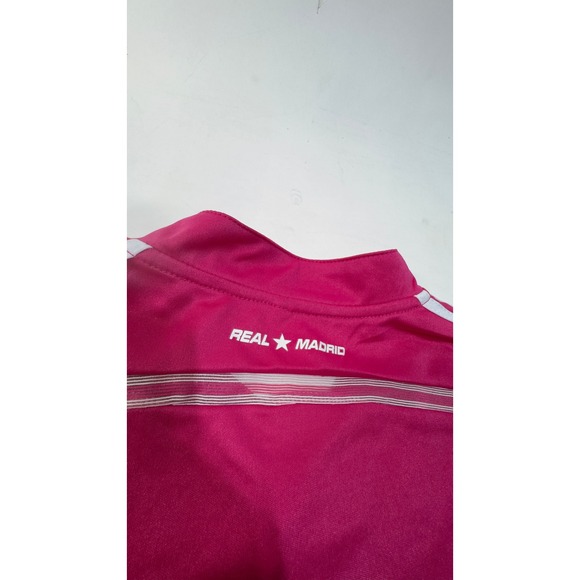 2014 Deadstock Adidas x Real Madrid FC Pink Soccer Jersey Mens Fly Emirates - Picture 8 of 10